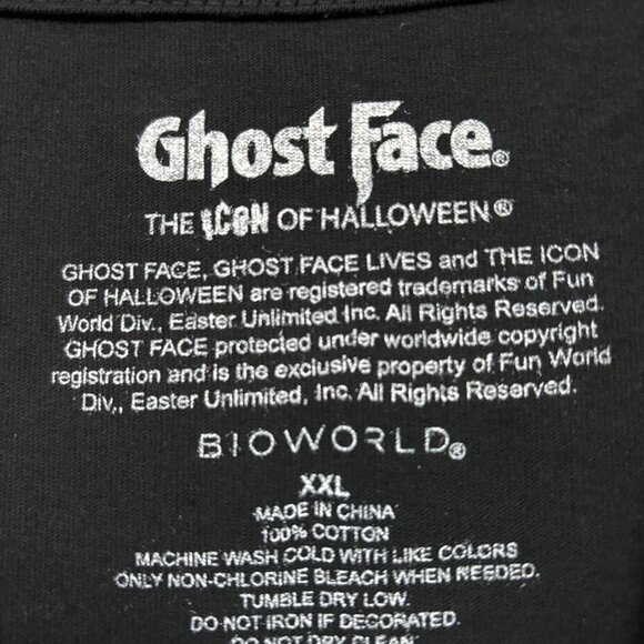 Scream Ghostface Lives Horror Oversized Tee XXL - Picture 4 of 4